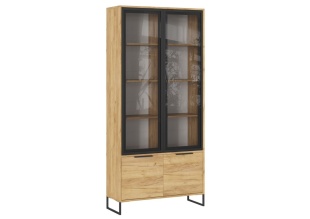 Шкаф-витрина "Лофт" фото 2390